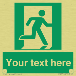 Custom Safe condition: Emergency exit (right hand)